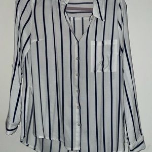 Striped long sleeve shirt